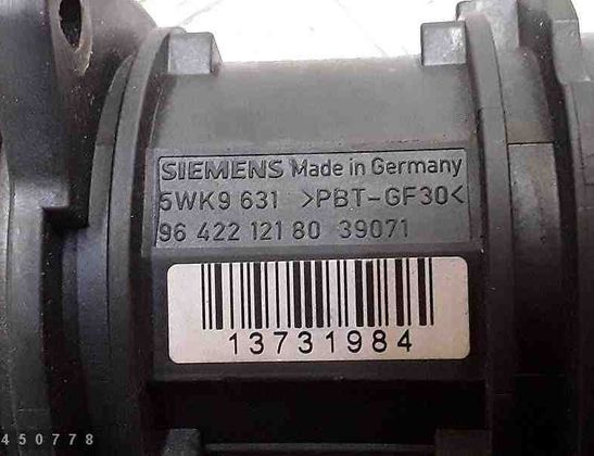 CITROËN C3 1 generation (2002-2010) Mass Air Flow Sensor MAF 9642212180 28650001