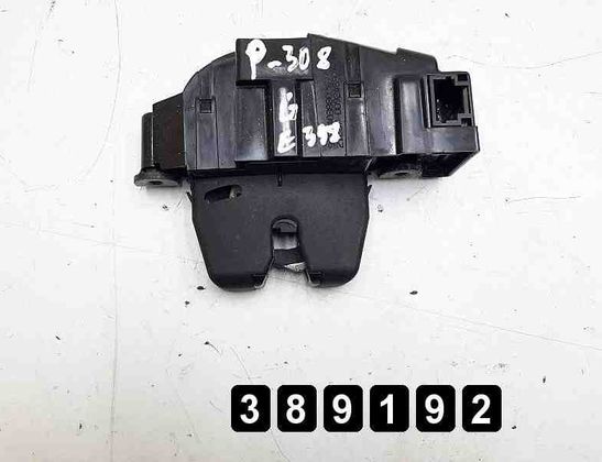 PEUGEOT 308 T7 (2007-2015) Aizmugurējā bagāžnieka slēdzene 9660403880 28655969