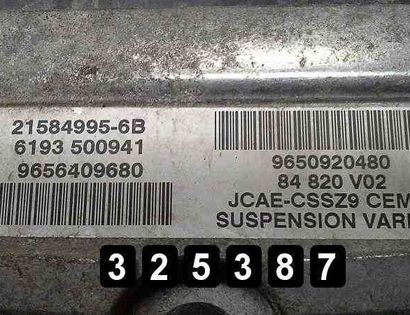 PEUGEOT 607 1 generation (2000-2008) Motora vadības bloks 28670452
