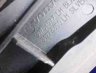 VOLVO XC60 1 generation (2008-2017) Roof Rails Kit 30754527,30754528 20528631