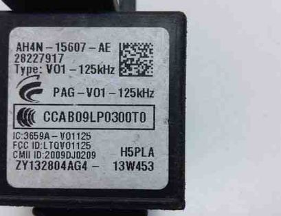 VOLVO S60 2 generation (2010-2020) Ignition Lock AH4N15607AE 20556974