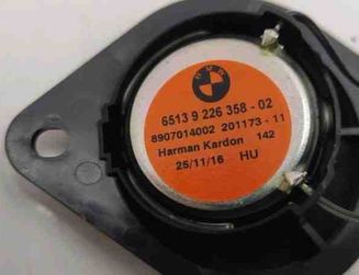 BMW 4 Series F32/F33/F36 (2013-2020) Звуковой динамик приборной панели 9226358 31529687