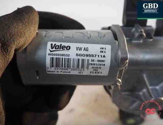 VOLKSWAGEN Golf 7 generation (2012-2024) Bagāžas nodalījuma loga tīrītāja motorīts 5q0955711a,5q0955711,5q0955711c 30872535