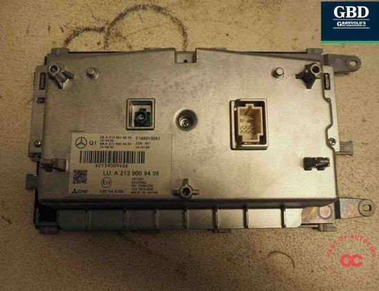 MERCEDES-BENZ E-Class W213/S213/C238/A238 (2016-2024) Navigation Display a2139009406,a2139008518,a2139024403,a2139016604 30877371