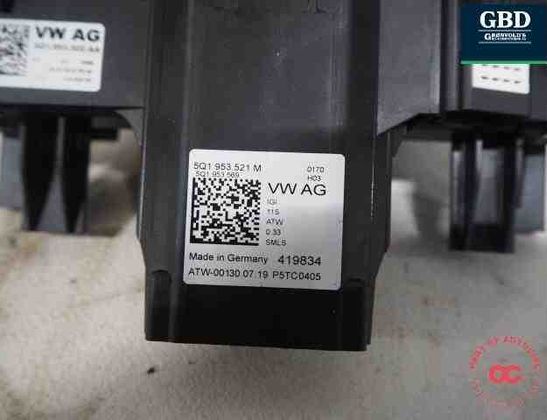 VOLKSWAGEN Passat B8 (2014-2023) Lukturu vadības slēdzis 5q1953569,5q1953521,5q1953502aa 31695376