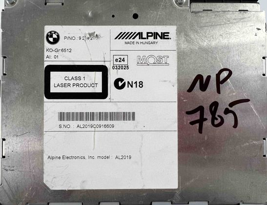BMW 5 Series F10/F11 (2009-2017) Mūzikas atskaņotājs bez GPS/navigācijas 9294211 26268758