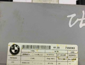 BMW 7 Series F01/F02 (2008-2015) Control Unit 7258363 27320297