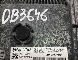 PEUGEOT 308 T9 (2013-2021) Engine Control Unit ECU 9812338980 27940296
