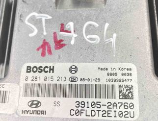 HYUNDAI i30 FD (1 generation) (2007-2012) Engine Control Unit ECU 39105-2A760,0281015213 28200344