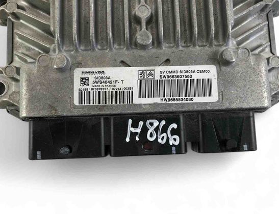 CITROËN C4 1 generation (2004-2011) Engine Control Unit ECU 9655534080,9663607580 31991526