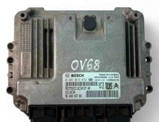 PEUGEOT 308 T7 (2007-2015) Engine Control Unit ECU 9664843780,0281013872 32059923
