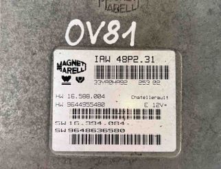 CITROËN C5 1 generation (2001-2008) Motora vadības bloks 9644955480,9648636580 32060240