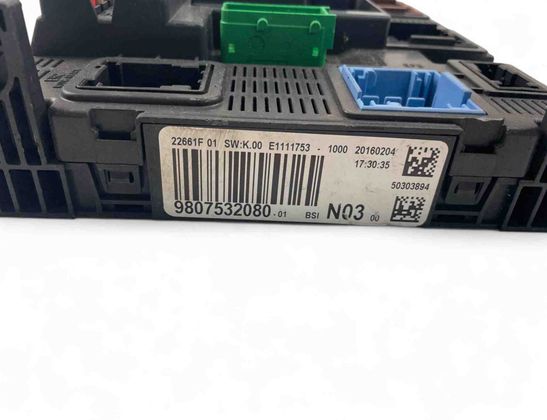 PEUGEOT 208 Peugeot 208 (2012-2015) Fuse Box 9807532080 32098621