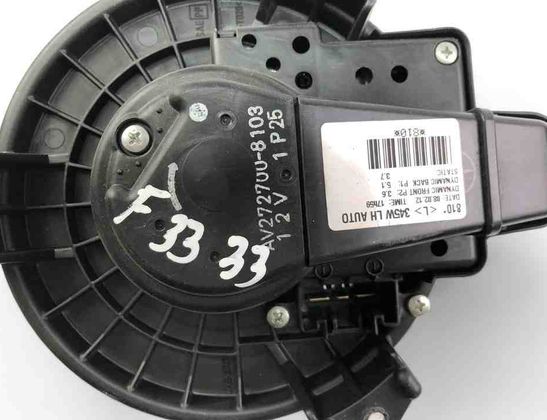 TOYOTA Auris 1 generation (2006-2012) Heater Blower Fan 2727008103 32426446