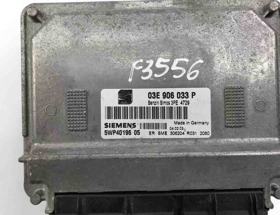 SEAT Ibiza 3 generation (2002-2008) Engine Control Unit ECU 03E906033P 32702595
