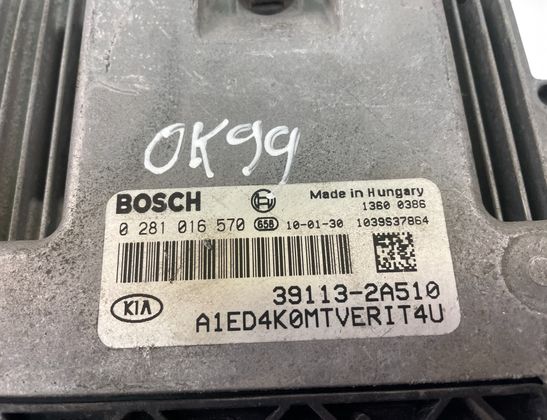 KIA Cee'd 1 generation (2007-2012) Engine Control Unit ECU 39113-2A510,0281016570 33067387
