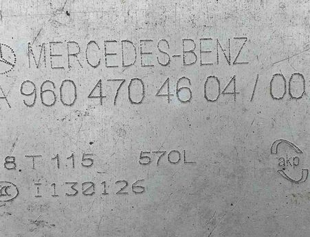 MERCEDES-BENZ ACTROS MP4 (2011-present) Топливный бак A9604704604/001,A9604704604,A9604752703,A9604755920,A0085428218/003,FUELTANK570L,L1450xW650xH700mm,A9604704604/001 31221842