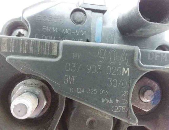 SKODA Fabia 1 generation  (2004-2007) Генератор 037903025M 20329892