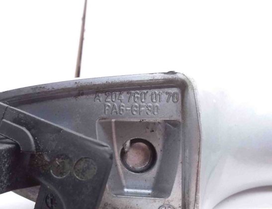 MERCEDES-BENZ A-Class W176 (2012-2018) Наружная ручка задней левой двери A2047600170,A2047600320 24309075