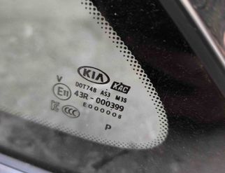 KIA Sorento 3 generation (2015-2020) Rear Left Door Window 43r000399,dot748,e000008 31875694