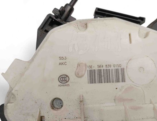 VOLKSWAGEN Golf 7 generation (2012-2024) Rear Left Door Lock 5K4839015Q 30098764