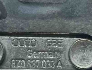 VOLKSWAGEN Caddy 3 generation (2004-2015) Bonnet Safety Latch 8Z0837033A 25910275