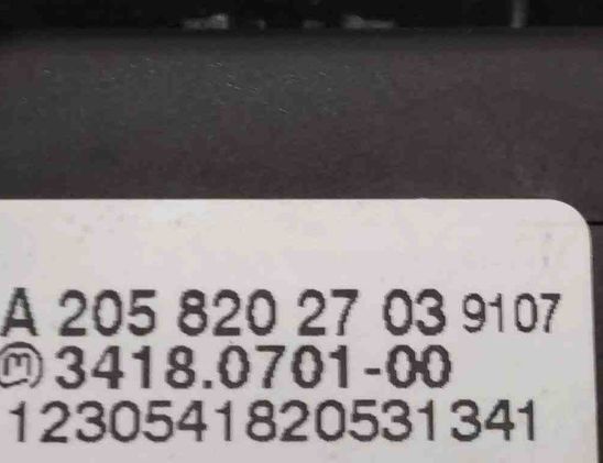 MERCEDES-BENZ C-Class W205/S205/C205 (2014-2023) Облицовка переднего левого зеркала a2058211436,A2058202703 32196383