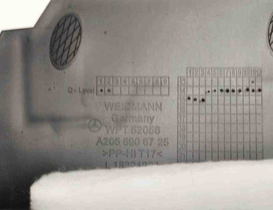 MERCEDES-BENZ E-Class W213/S213/C238/A238 (2016-2024) Citas salona daļas A2056906725 32196462