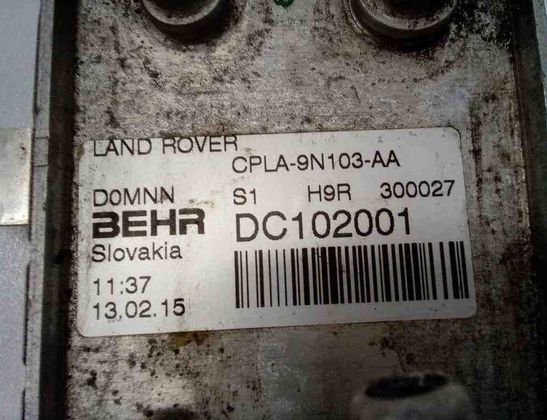 LAND ROVER Range Rover 4 generation (2012-2022) Degvielas dzesētājs (radiators) CPLA9N103AA 32198004