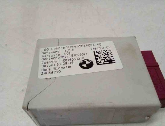 BMW X1 F48/F49 (2015-2023) Citau veidu vadības bloki 7464634,E1029024,10816060010 32602063