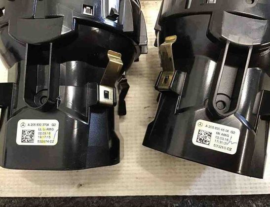 MERCEDES-BENZ GLC X253 (2015-2024) Centrālās konsoles kanāls A2058304604,A2058304104,A2058303704 32603298