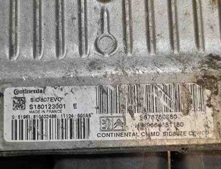 PEUGEOT 508 1 generation (2010-2020) Engine Control Unit ECU S180123001E,9666681180 31937242