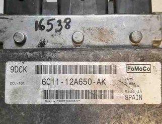 FORD Transit 3 generation (2000-2013) Engine Control Unit ECU 6C1112A650AK 31937243