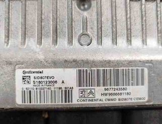 PEUGEOT 5008 1 generation (2009-2016) Engine Control Unit ECU 9677243580 31938034