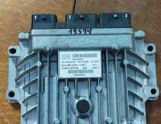 PEUGEOT 307 1 generation (2001-2008) Engine Control Unit ECU 9663548180 31939661