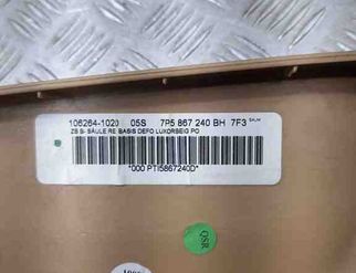PORSCHE Cayenne 958 (2010-2018) Right Side Pillar Trim 7P5867240 15312677