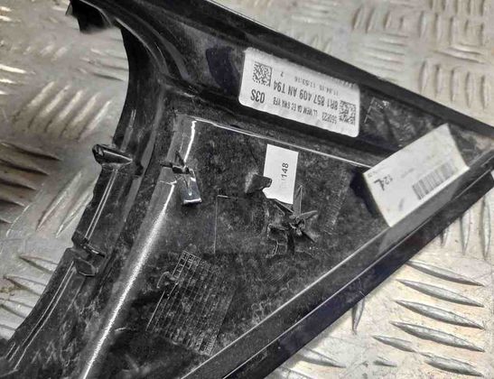 AUDI Q5 8R (2008-2017) Priekšējo labo durvju spoguļa rāmis 8R1857409AN 15340120