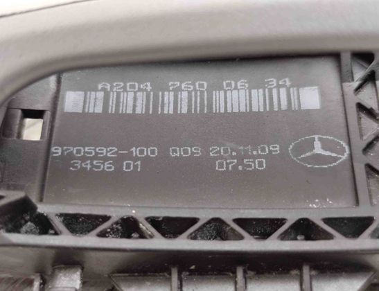 MERCEDES-BENZ C-Class W204/S204/C204 (2004-2015) Наружная ручка передней правой двери A2047600634,A34560101 17266544
