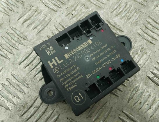 MERCEDES-BENZ E-Class W212/S212/C207/A207 (2009-2016) Rear Left Door Control Unit A2129004106 17633470