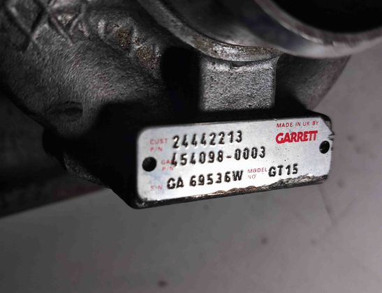 OPEL Zafira A (1999-2003) Turbīna 24442213,4540980003,GT15 21742218