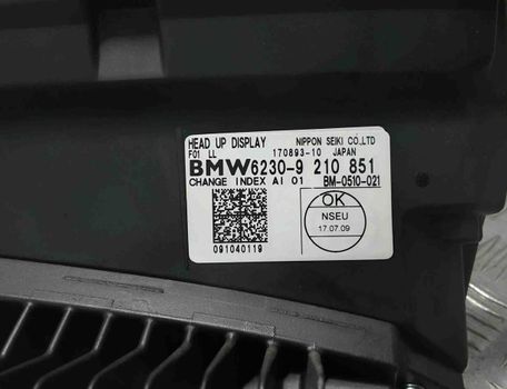 BMW 7 Series F01/F02 (2008-2015) Head-up дисплей 62309210851 28426003