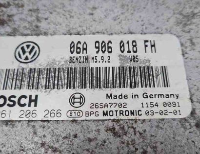 SKODA Octavia 1 generation (1996-2010) Motora vadības bloks 26SA7702,06A906018FH 31245756