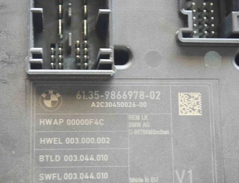 BMW 3 Series F30/F31 (2011-2020) Блок управления Комфорт 9866978 10677598