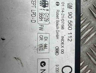 OPEL Astra G (1998-2009) Komforta vadības bloks 90560112 31592352