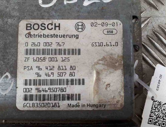 PEUGEOT 607 1 generation (2000-2008) Gearbox Control Unit 0260002767 31592827