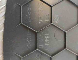 VOLKSWAGEN Golf 7 generation (2012-2024) Other Interior Parts 5GE863045B 31605176