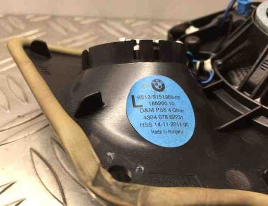 BMW 7 Series F01/F02 (2008-2015) Rear Left Door Sound Speaker 9151969,65139151969,6513915196905 21447326