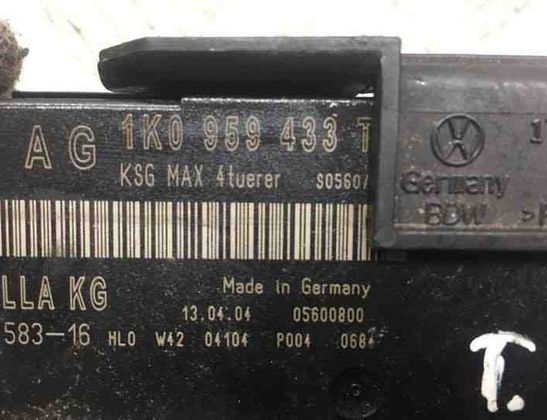 VOLKSWAGEN Golf 5 generation (2003-2009) Komforta vadības bloks 1K0959433T,1K0959433,1T2971858 21453719