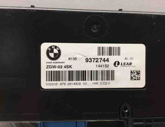 BMW 5 Series F10/F11 (2009-2017) Vārtejas vadības bloks 9372744,61359372744 22373308