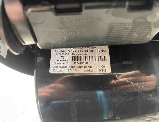 MERCEDES-BENZ A-Class W176 (2012-2018) Klimata kontroles modulis A1766801250,A2469001908,A2469015103,A1766801810 23954426